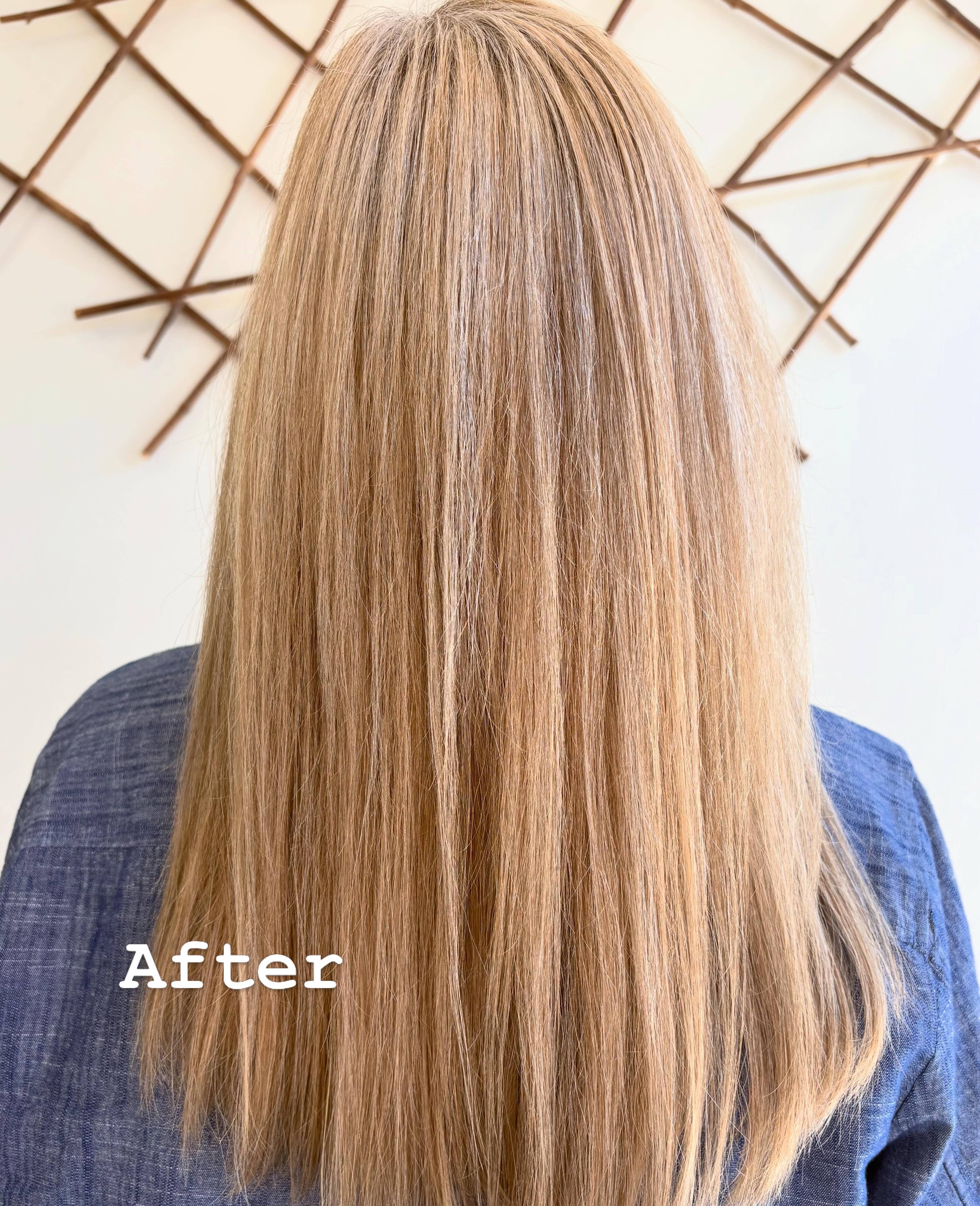 ✨ Fresh cut, full highlight, and toner refresh! ✨

We said goodbye to the brass and hello to a brighter, softer, more polished blonde. A fresh haircut paired with a full highlight and custom toner brought this color back to life with beautiful dimension and shine.

Healthy hair, refreshed color, and no more brassy vibes. 💛

#FullHighlight #FreshCut #BlondeRefresh #nilesmihairstylist #hairbydawncohan