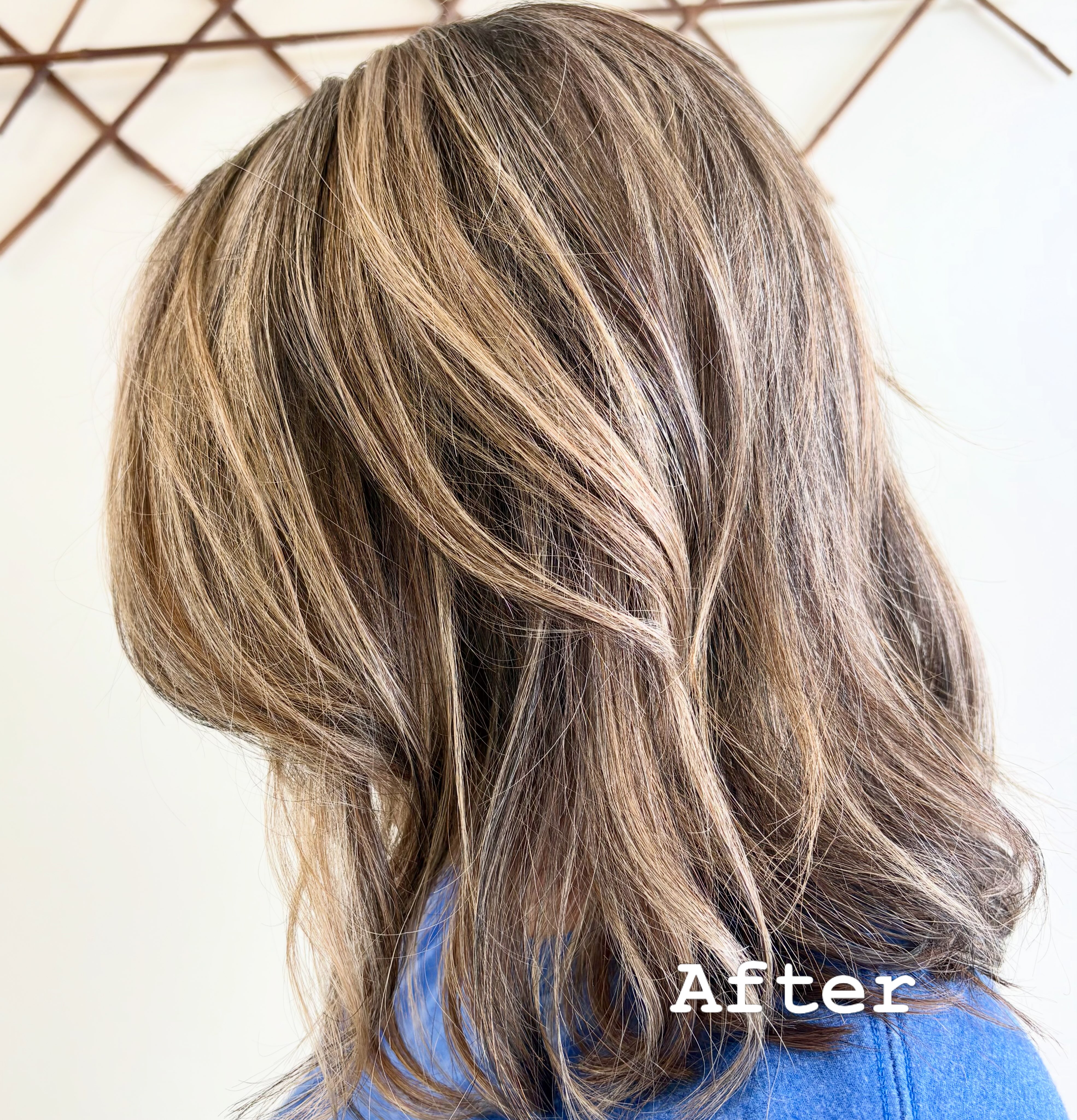 The perfect balance of ashy lowlights and just the right amount of bright blonde for a soft, dimensional grey blend. ✨ A little depth, a little brightness, and a seamless blend that keeps everything looking natural. #hairbydawncohan #nilesmihairstylist #greyblending